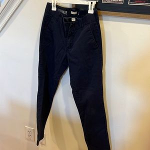 J crew Frankie navy stretch chinos